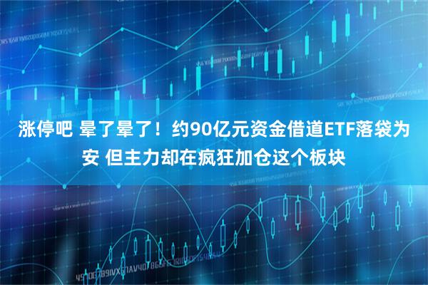 涨停吧 晕了晕了！约90亿元资金借道ETF落袋为安 但主力却在疯狂加仓这个板块